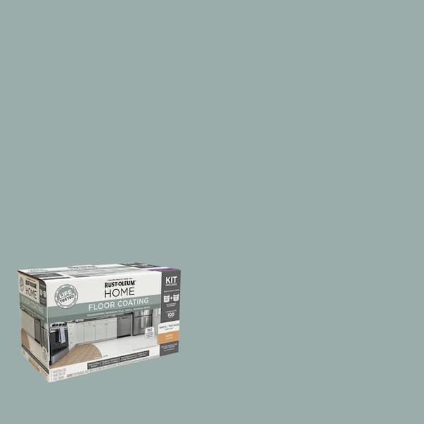 1 qt. River Mist Interior Floor Base Matte Clear Coating Kit