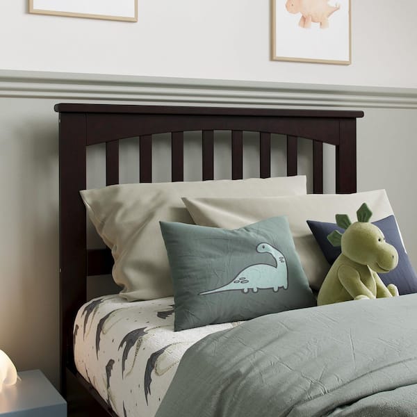 Mission Espresso Twin Headboard