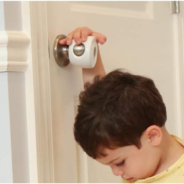 Baby Proofing Door Locks for Kids Safety, Door Knob Child Proof, 4 Pack Door  Lever Locks, No Drilling Door Handle Baby Proof Child Safety Locks for Doors  