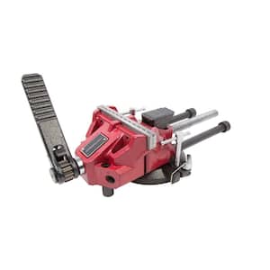 4 in. Low-Profile Ratcheting Bench Vise