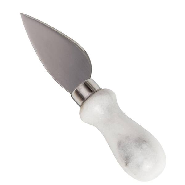 MOONBIFFY 1/5/6PCS White Marble Cracked Kitchen Knife Sets Handle