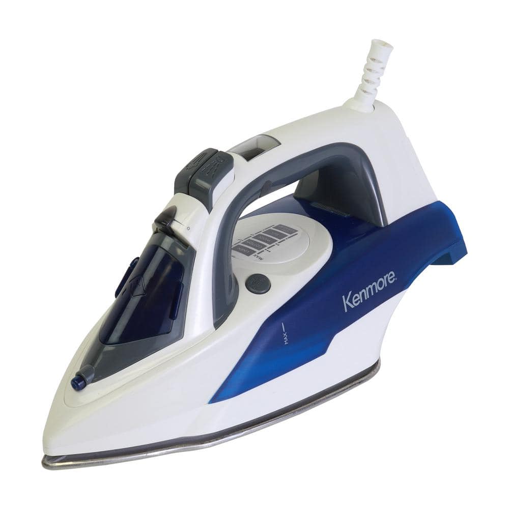 KENMORE Digital Power Steam Iron With Vertical Garment Steamer, 9-Fabric Presets, Digital Temp. Control