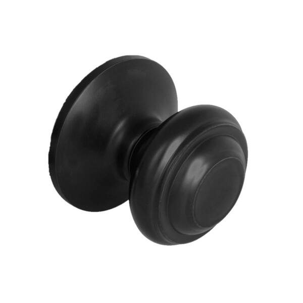 Defiant Madrid Matte Black Hall/Closet Door Knob