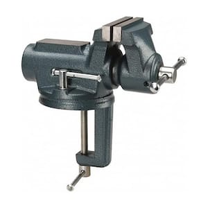 CBV-100, Super-Junior 4 in. Vise with Clamp-On Swivel Base
