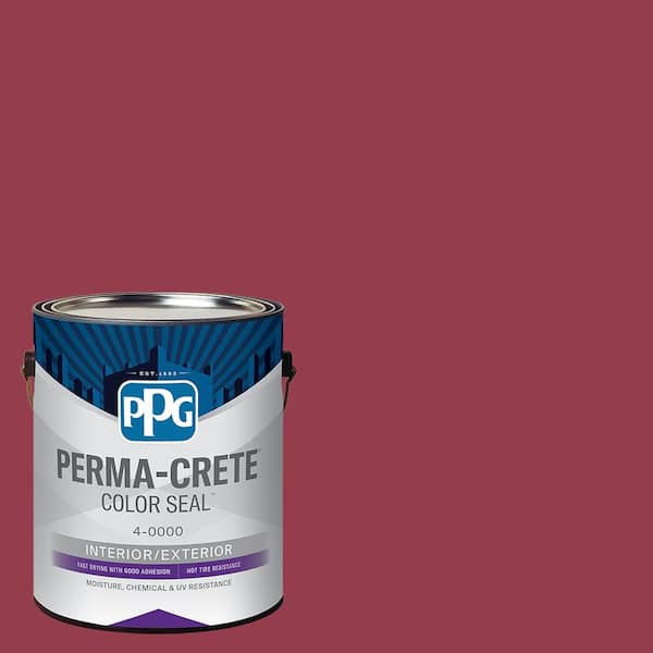 Perma-Crete Color Seal 1 gal. PPG13-11 Madeira Red Satin Concrete Interior/Exterior Stain