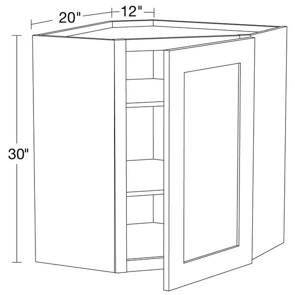 ENKÖPING 2-p door/corner base cabinet set, white wood effect