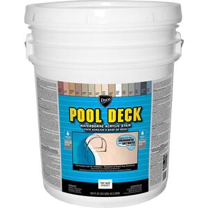 Pool Deck 5 gal. 9050 Tint Base Low Sheen Waterborne Acrylic Exterior Stain