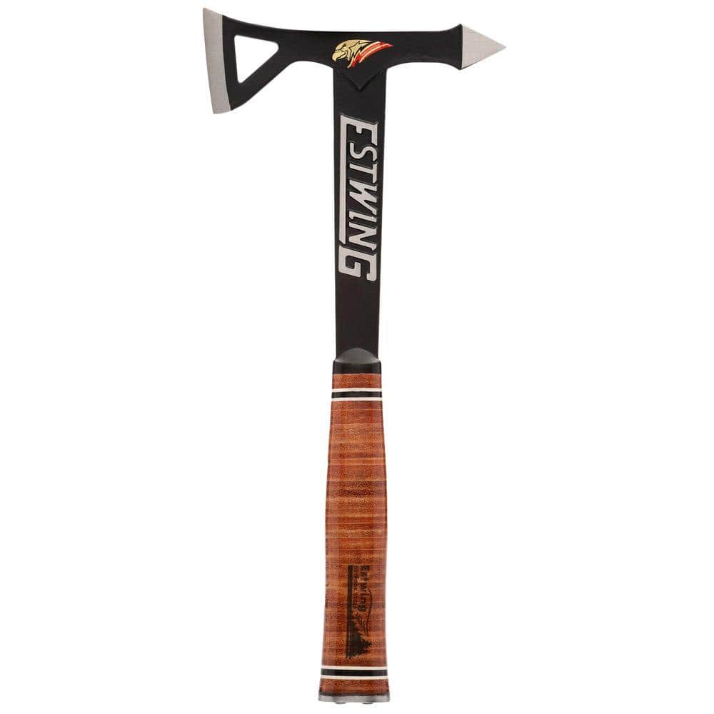 Estwing Black Eagle Tomahawk Axe Leather Handle for sale online