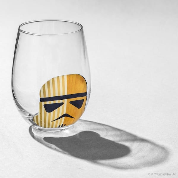 JoyJolt Star Wars Helmet Hues 19 oz. Stemless Drinking Glasses (Set of 4)  JSW10828 - The Home Depot