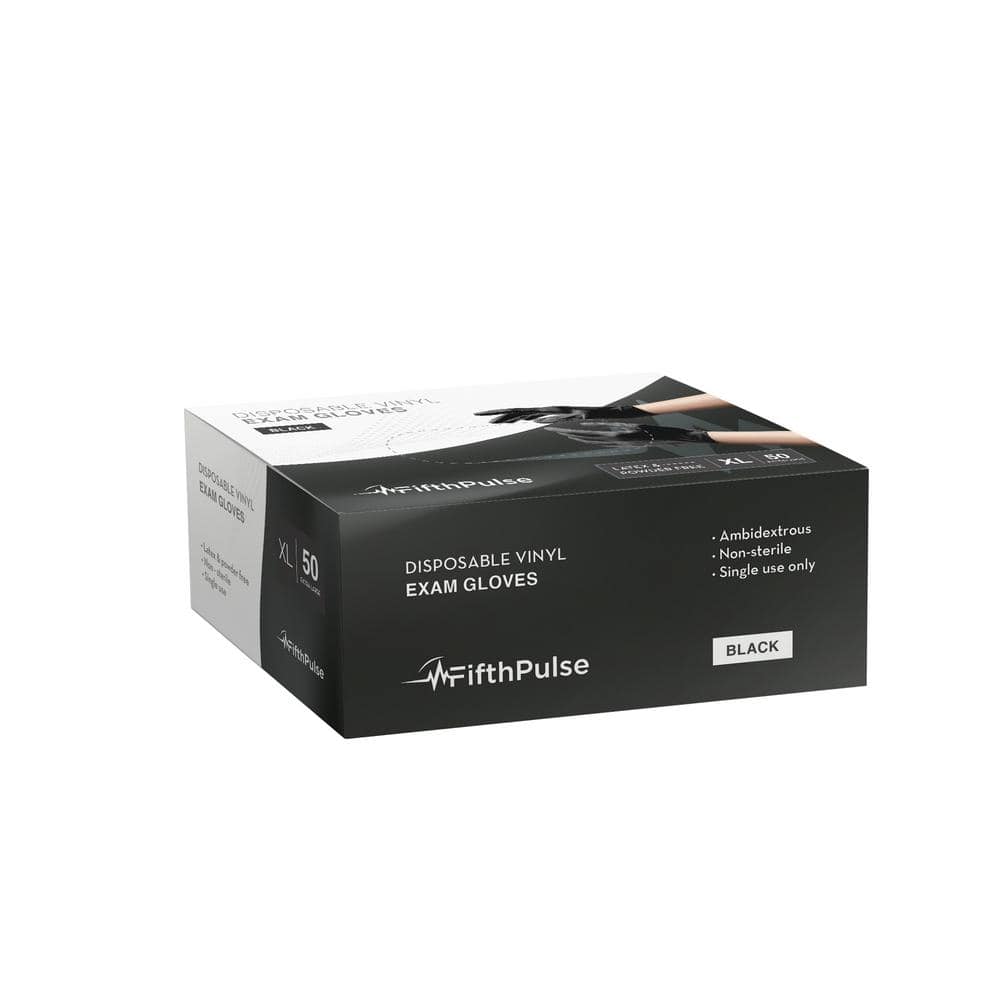 Extra Large - Vinyl Gloves, Powder Free - Medical Examination Disposable Gl