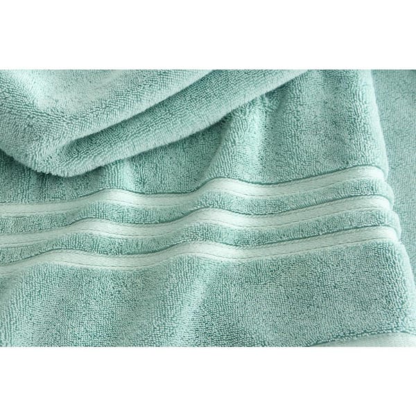 WETCAT Bundle: Turkish Bath Towel (38 x 71) and Turkish Hand Towels (20 x  30, Set of 2) - 100% Cotton, Prewashed for Soft Feel - Mint Green Decor 