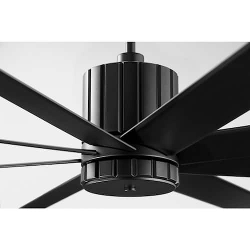 Proxima 72 in. Indoor Black Ceiling Fan with Wall Control Ceiling Fans Without Lights