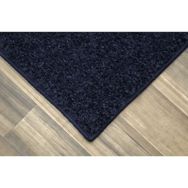 Skyline Shag Navy 9 Ft. x 12 Ft. Area Rug