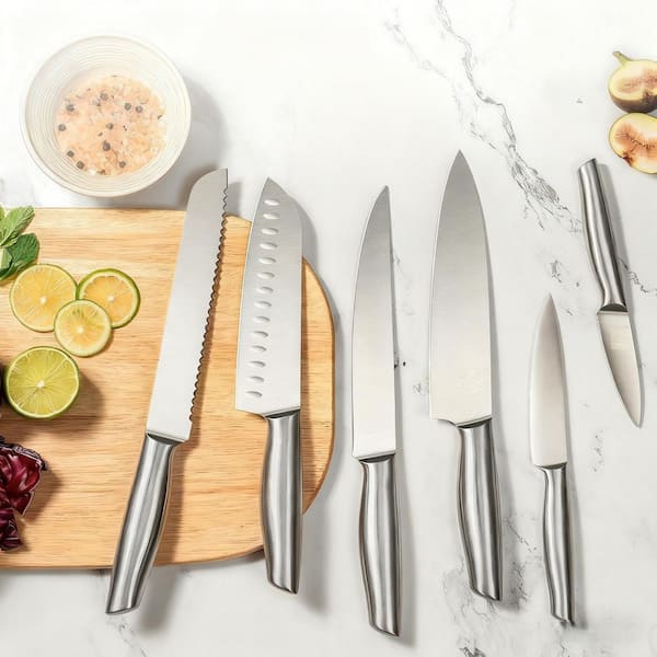 Numhew 14-Piece High Carbon Stainless Steel Japanese Knife Set