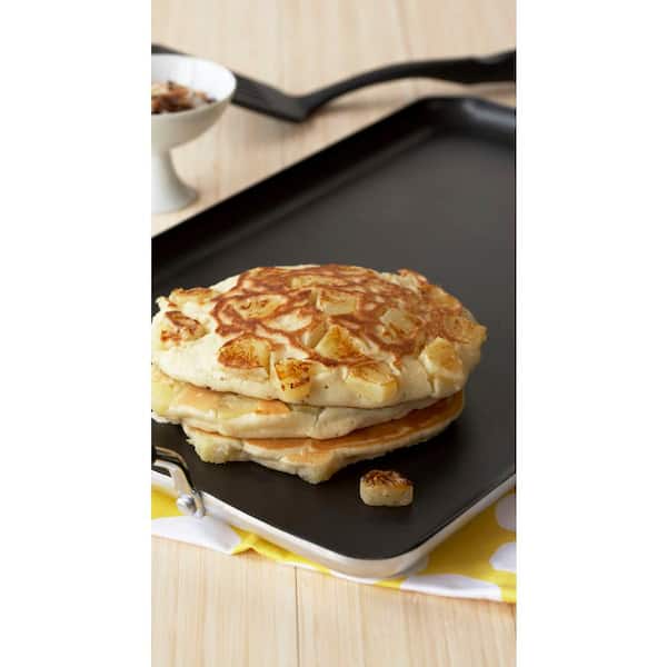 Imusa Large 20 x 12 Nonstick Double Burner Griddle with Metal
