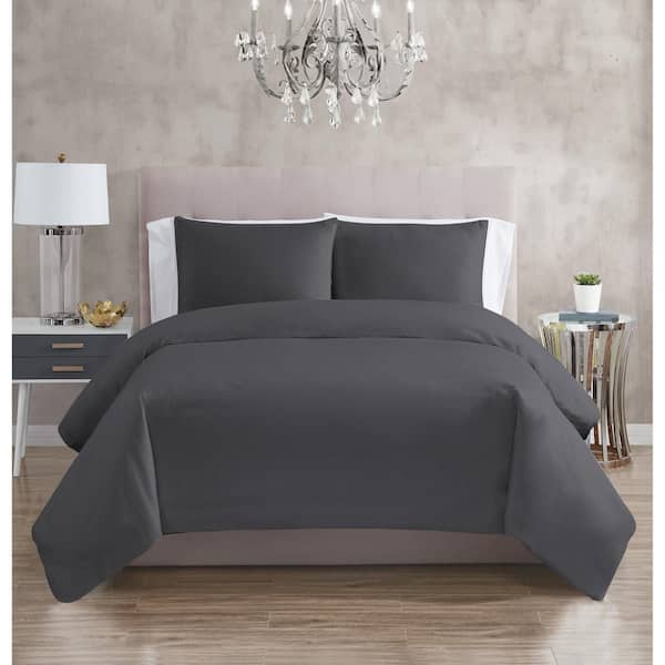 Siriano New York 300tc 2, Grey Twin Bed Covers