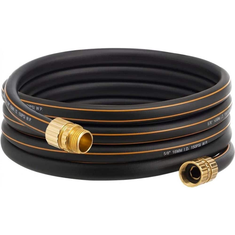5/8 in. x 15 ft. Heavy-Duty Flexible No-Kink Leakproof Water Hose with Male Female Fittings, 600 PSI, 1 Piece price history on PriceWatchPro
