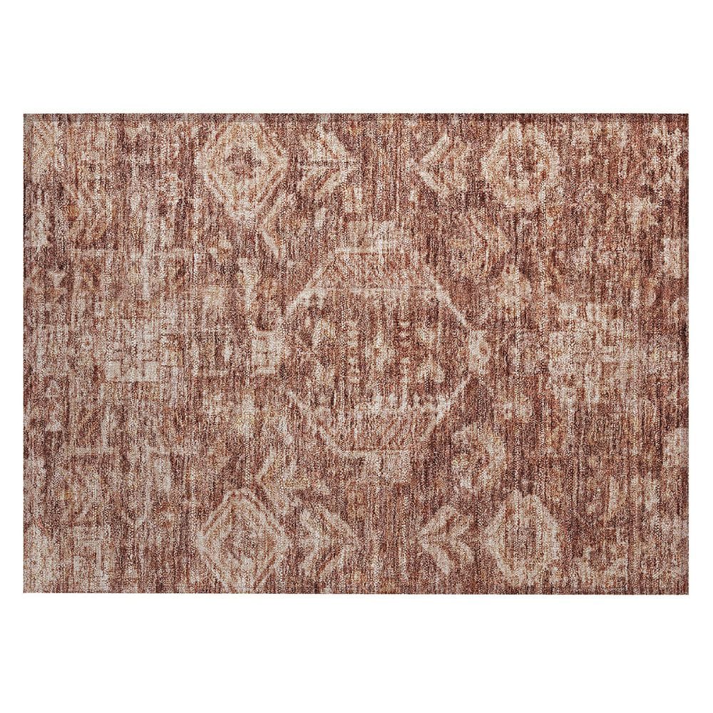 Chantille Machine Washable Indoor/Outdoor Abstract ACN2356 Paprika 2 ft. x 3 ft. Accent Rug price history on PriceWatchPro