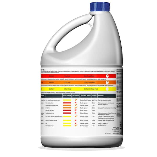 121 oz. Pro Strength Concentrated Outdoor Liquid Bleach Cleaner