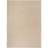 SAFAVIEH Natural Fiber Marble 10 ft. x 14 ft. Border Area Rug NF525C-10 ...