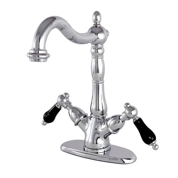 Kingston Brass Duchess Double Handle Vessel Sink Faucet in Polished Chrome