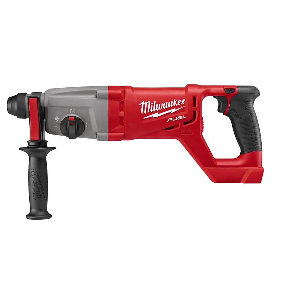 Milwaukee M18 FUEL 18V Lithium-Ion Brushless Cordless 1 in. SDS-Plus D-Handle Rotary (Tool-Only) 2713-20 - Home Depot