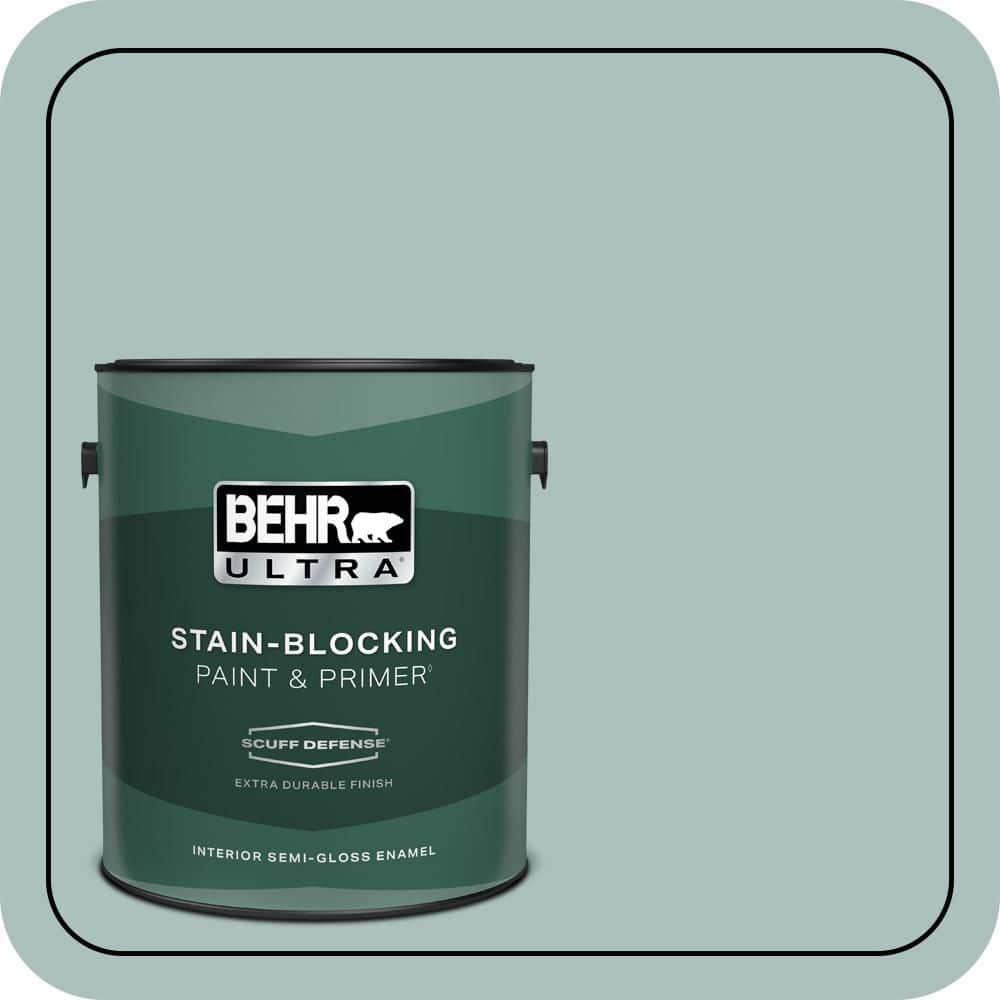1 gal. Home Decorators Collection #HDC-CL-15G Morning Parlor Extra Durable Semi-Gloss Enamel Interior Paint & Primer price history on PriceWatchPro