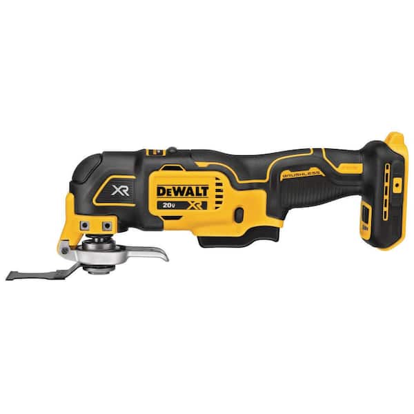 DEWALT - 20V MAX XR Cordless Brushless 3-Speed Oscillating Multi Tool with (1) 20V 1.5Ah Battery and Charger