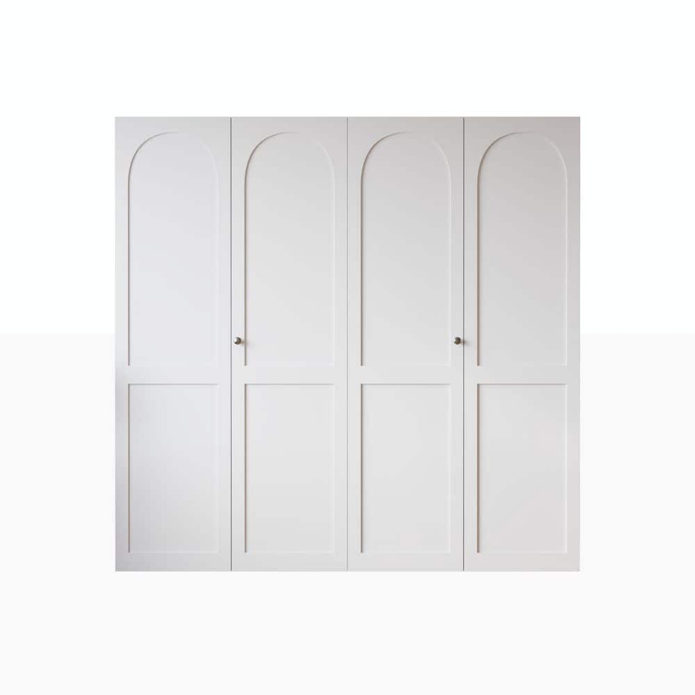 COAST SEQUOIA INC 60 in. x 78 in. Paneled Solid Core White Primed