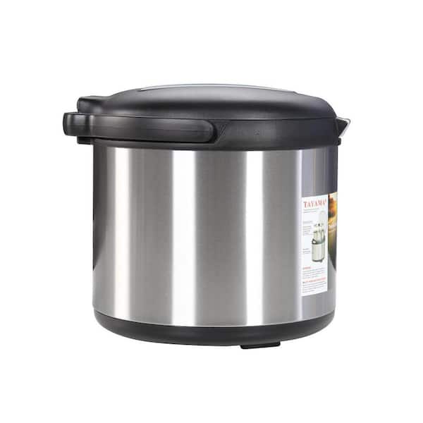 Saratoga Jacks 7 liter Stainless Steel Thermal Cooker w/ 2 Cooking Pots