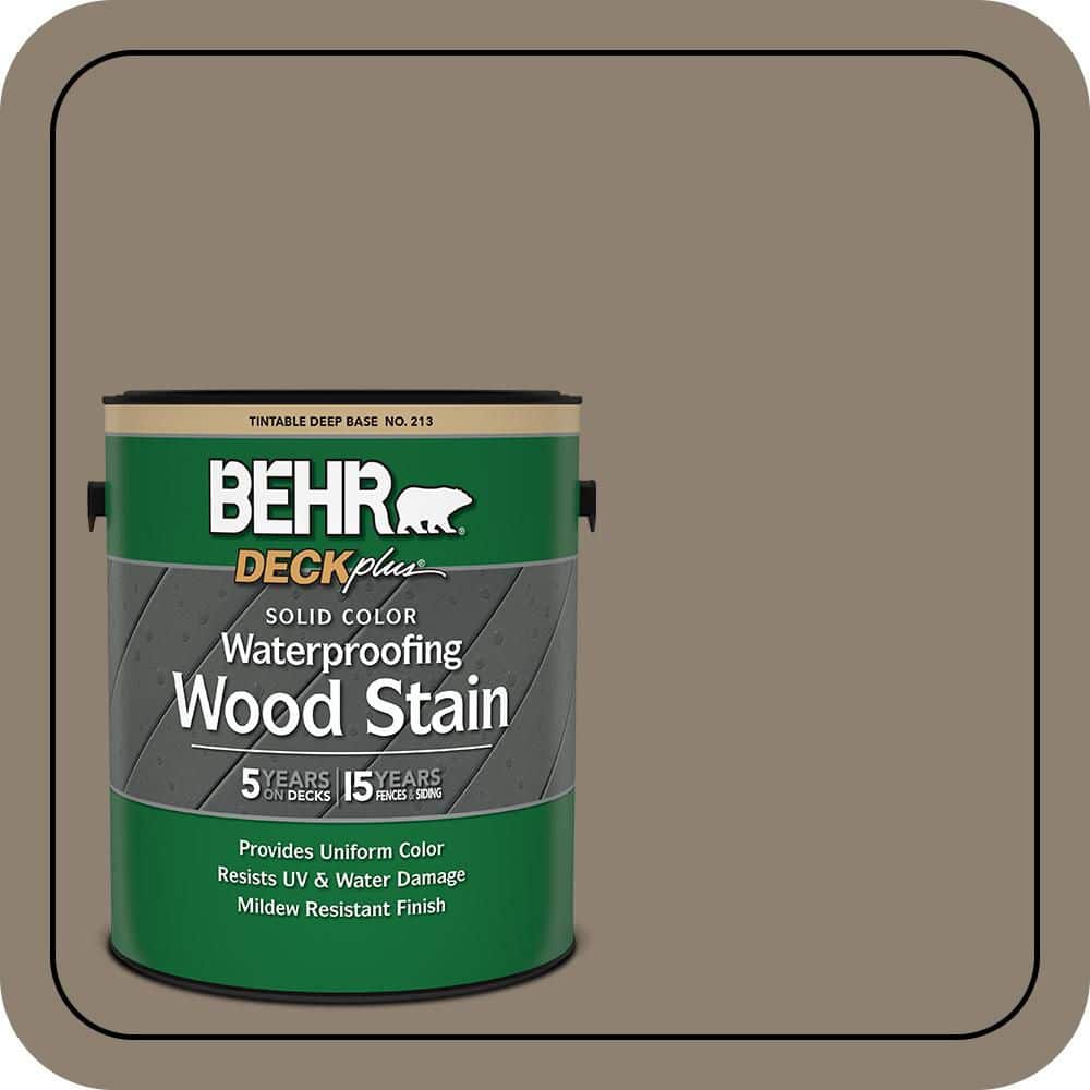 BEHR DECKplus 1 gal. #720D-5 Mocha Accent Solid Color