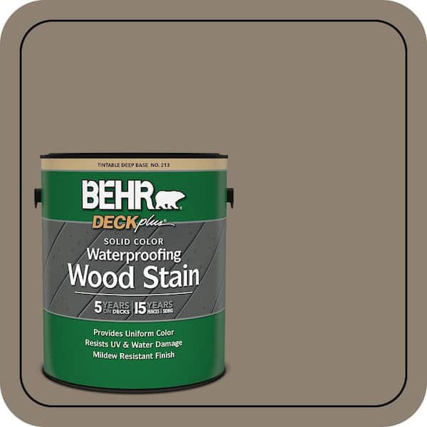 BEHR DECKplus 1 gal. #720D-5 Mocha Accent Solid Color