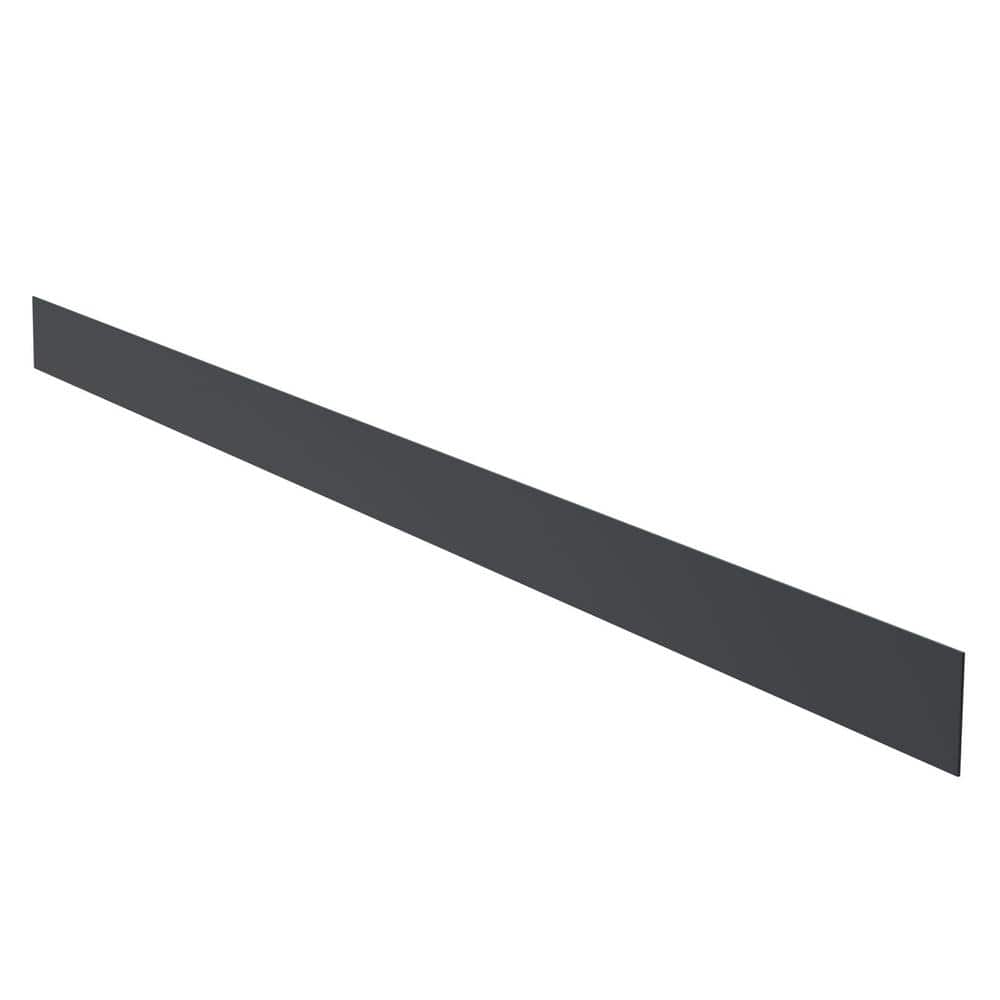 Newport Grayson 96 in. W x 0.125 in. D x 4.5 in. H Matching Toe Kick in Deep Onyx price history on PriceWatchPro