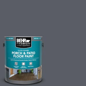 1 gal. #760F-6 Distant Thunder Gloss Enamel Interior/Exterior Porch and Patio Floor Paint