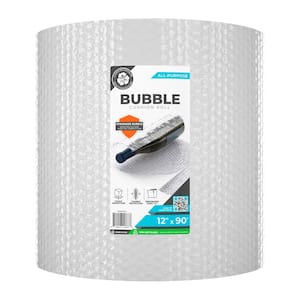 3/16 in. x 12 in. x 90 ft. Clear Bubble Cushion