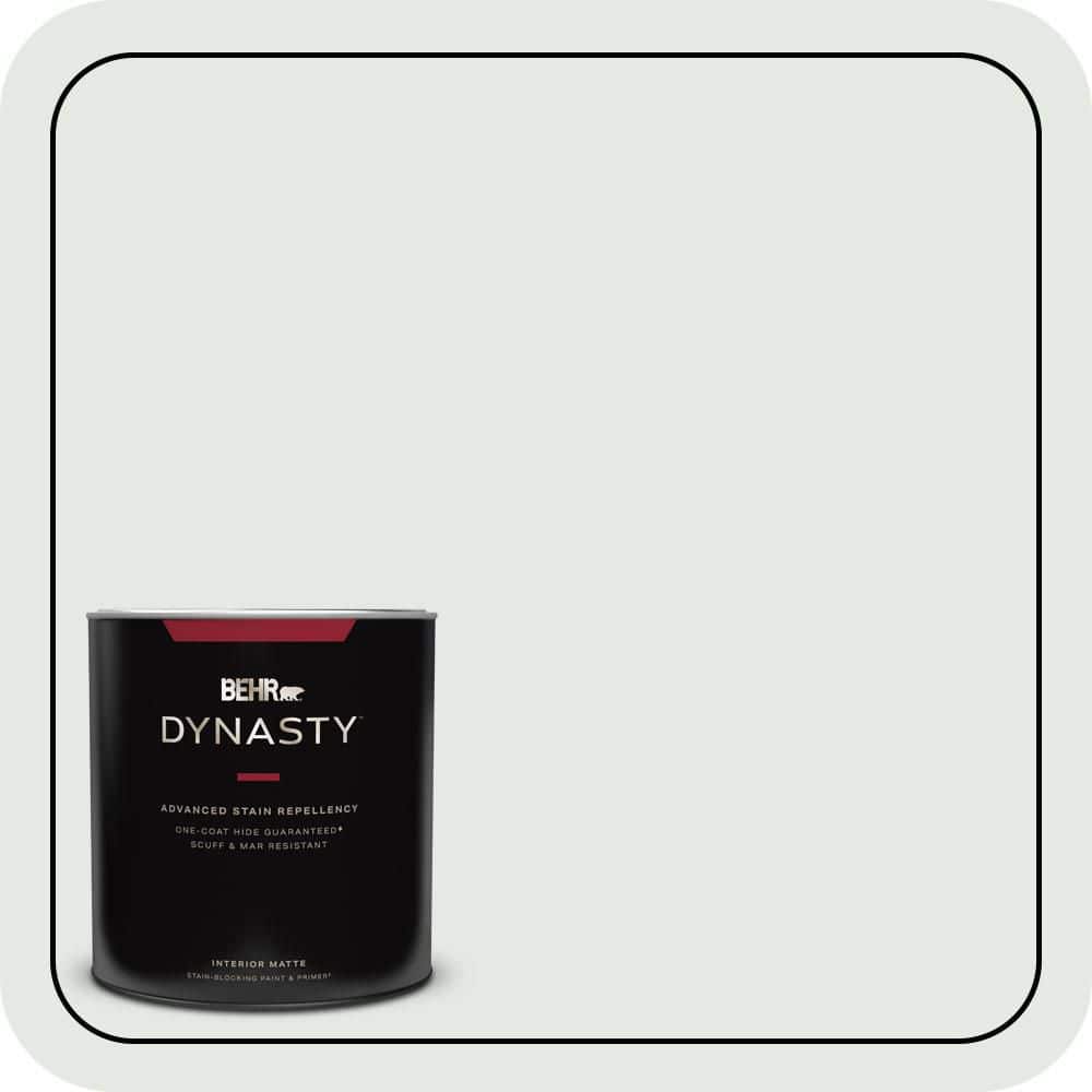 1 qt. #BL-W7 Wind Chill Matte Interior Stain-Blocking Paint & Primer price history on PriceWatchPro