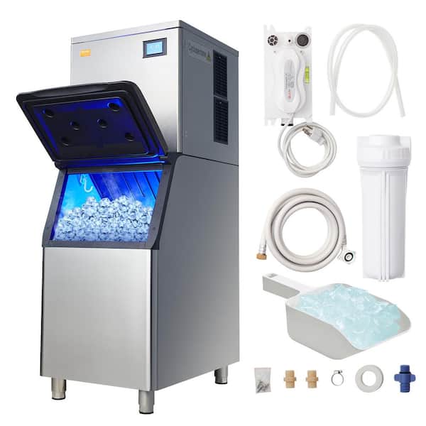 Factory Manufacture Large Capacity Ice Machine 500Kg Cube Maker Industrial Ice  Cube Making Machine For Fish Fresh Keeping - AliExpress