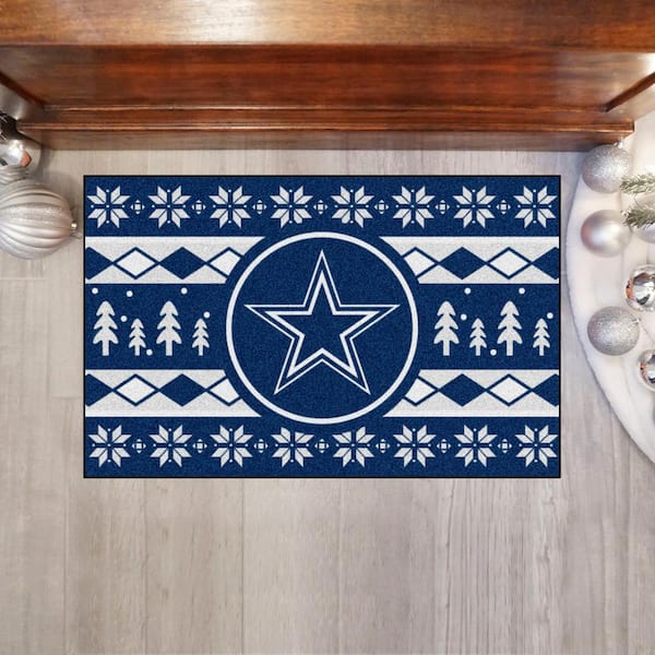 Dallas Cowboys Holiday Sweater Starter Mat