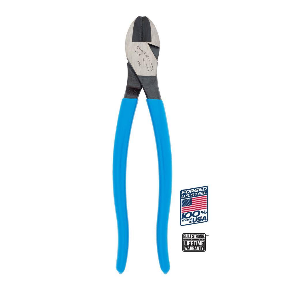 Channellock XLT 8 in. Center Cut Plier 458 The Home Depot