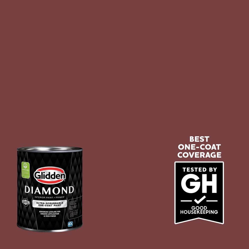 1 qt. PPG1055-7 Bordeaux Semi-Gloss Interior Paint with Primer price history on PriceWatchPro