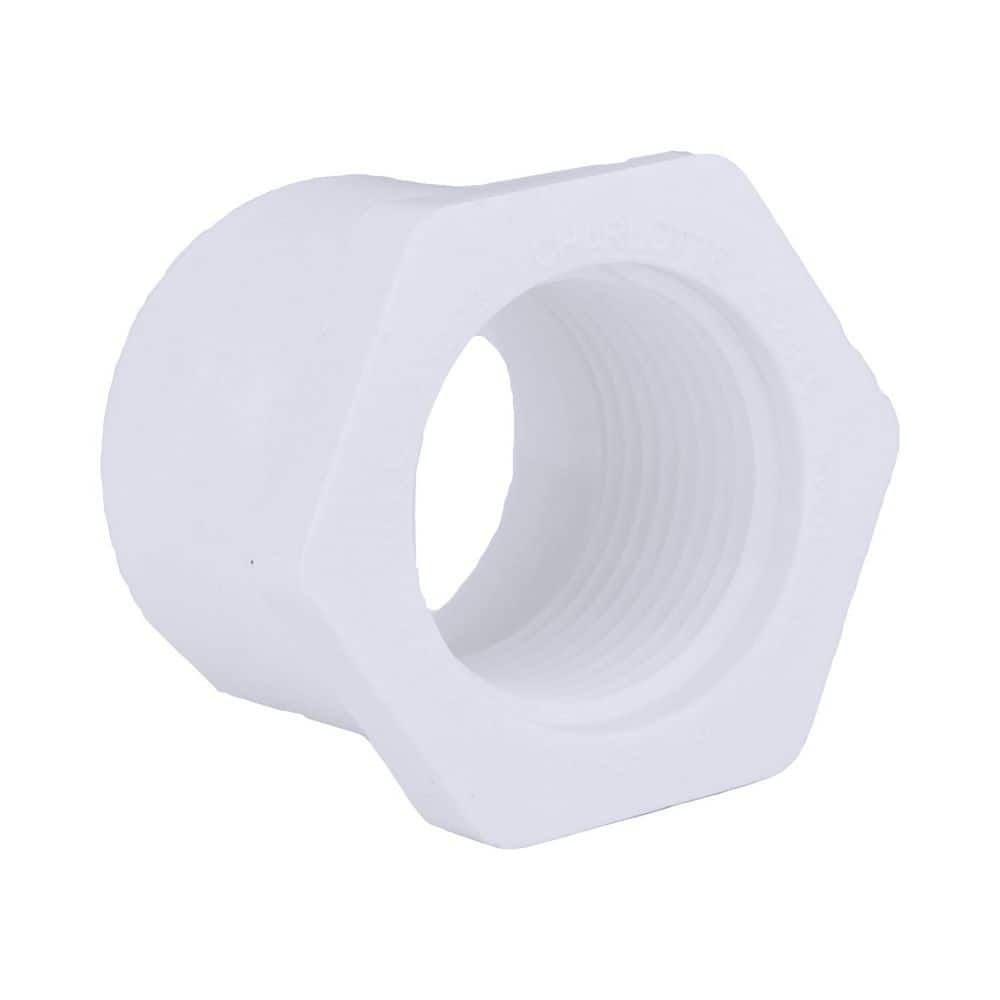 2 in. x 3/4 in. PVC Sch. 40 Reducer Bushing Fitting price history on PriceWatchPro