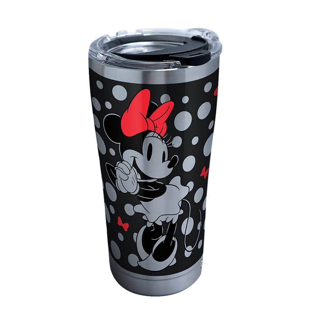 Disney Minnie & Mickey Kiss Hearts Stainless Steel Tumbler