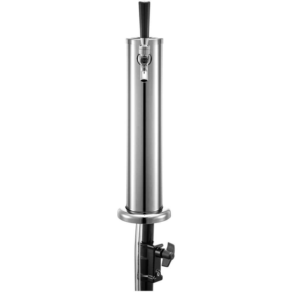 Kitcheniva Stainless Beer Tower Dispenser With Faucet Tap Pipe, 1