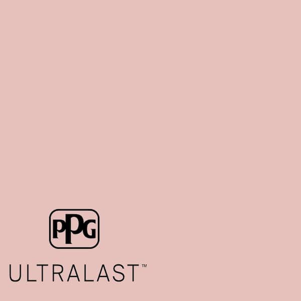 PPG UltraLast 1 gal. #PPG1057-3 Rose Petal Matte Interior Paint and Primer