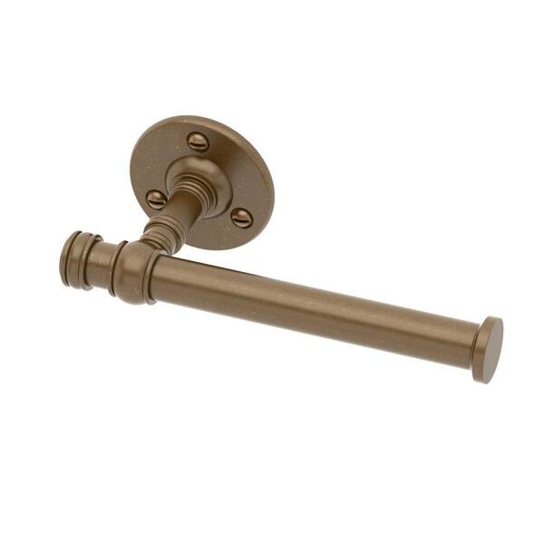 Gatco Cafe Euro Single Post Toilet Paper Holder in Bronze