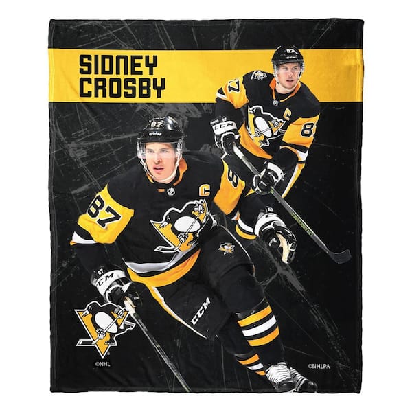 NHL Penguins Sidney Crosby Silk Touch Throw