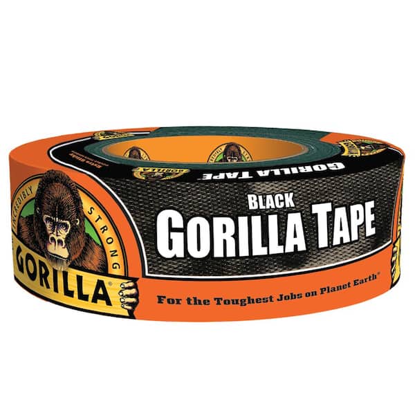 Gorilla 50 yd. Black Duct Tape (6-Pack)