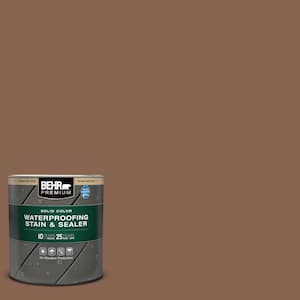 1 qt. #PPU3-17 Clay Pot Solid Color Waterproofing Exterior Wood Stain and Sealer