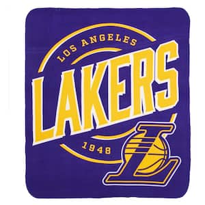 NBA Lakers Campaign Fleece Throw Blanket
