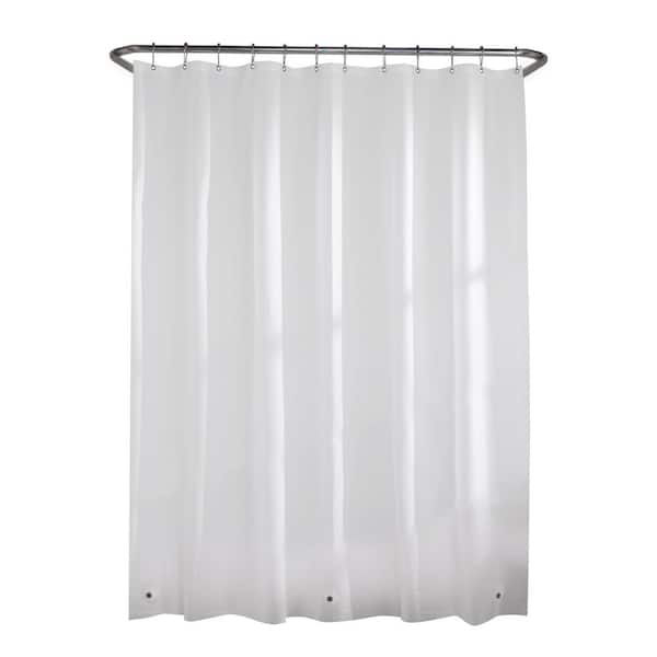 White Shower Curtain Liner, What Is Peva Shower Curtain Liner